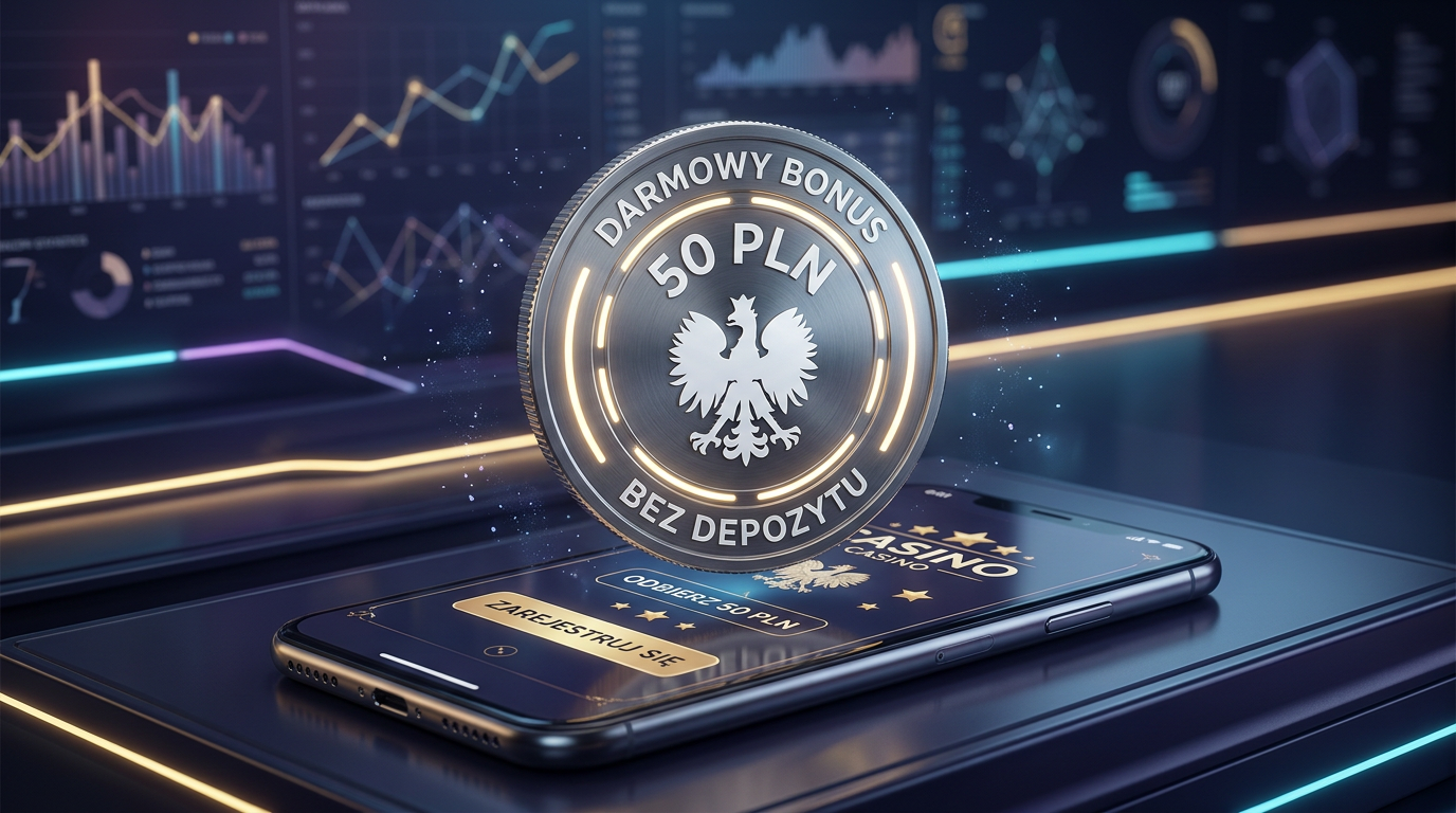 50 zł bez depozytu za rejestrację 2026: Ranking Kasyn (Darmowa Kasa)